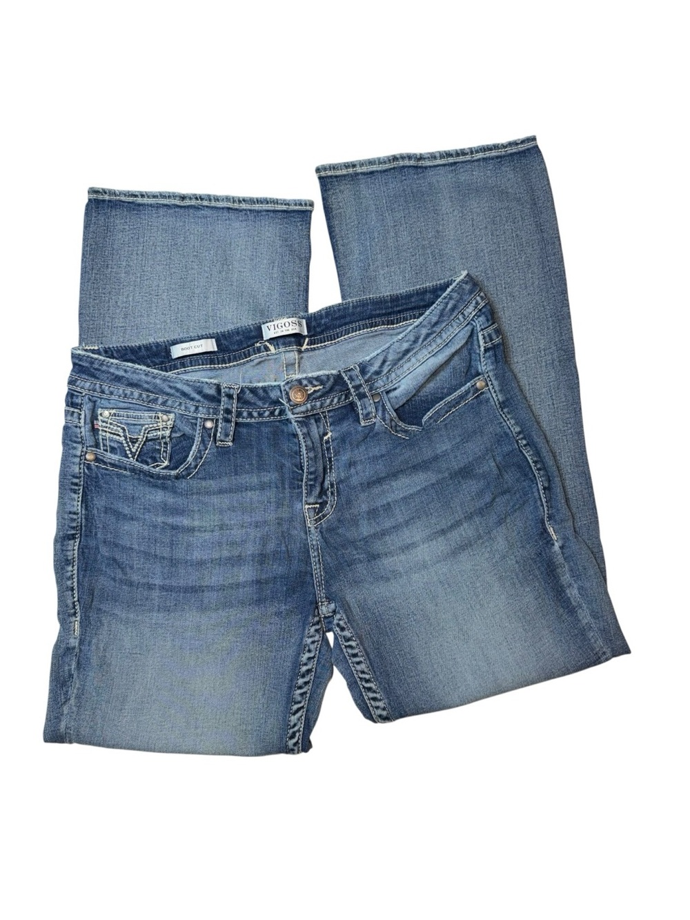 Vigoss Light Blue Bootcut Jeans - Light Blue